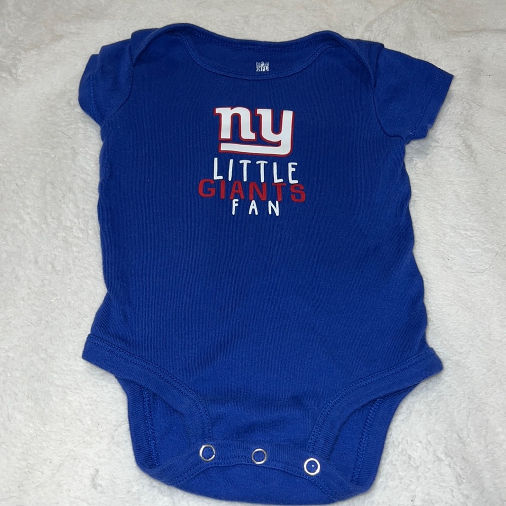 NY Giants NFL Baby Bodysuit 6M